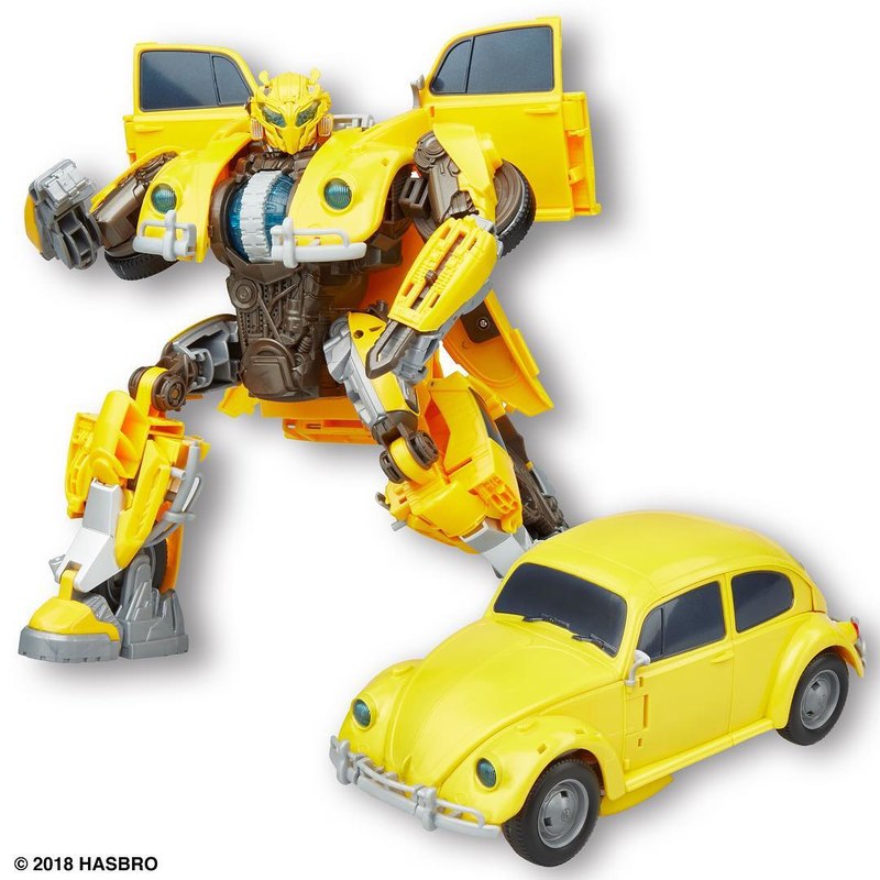 SDCC 2018 Bumblebee Movie Figure First Look Power Charge Bumblebee